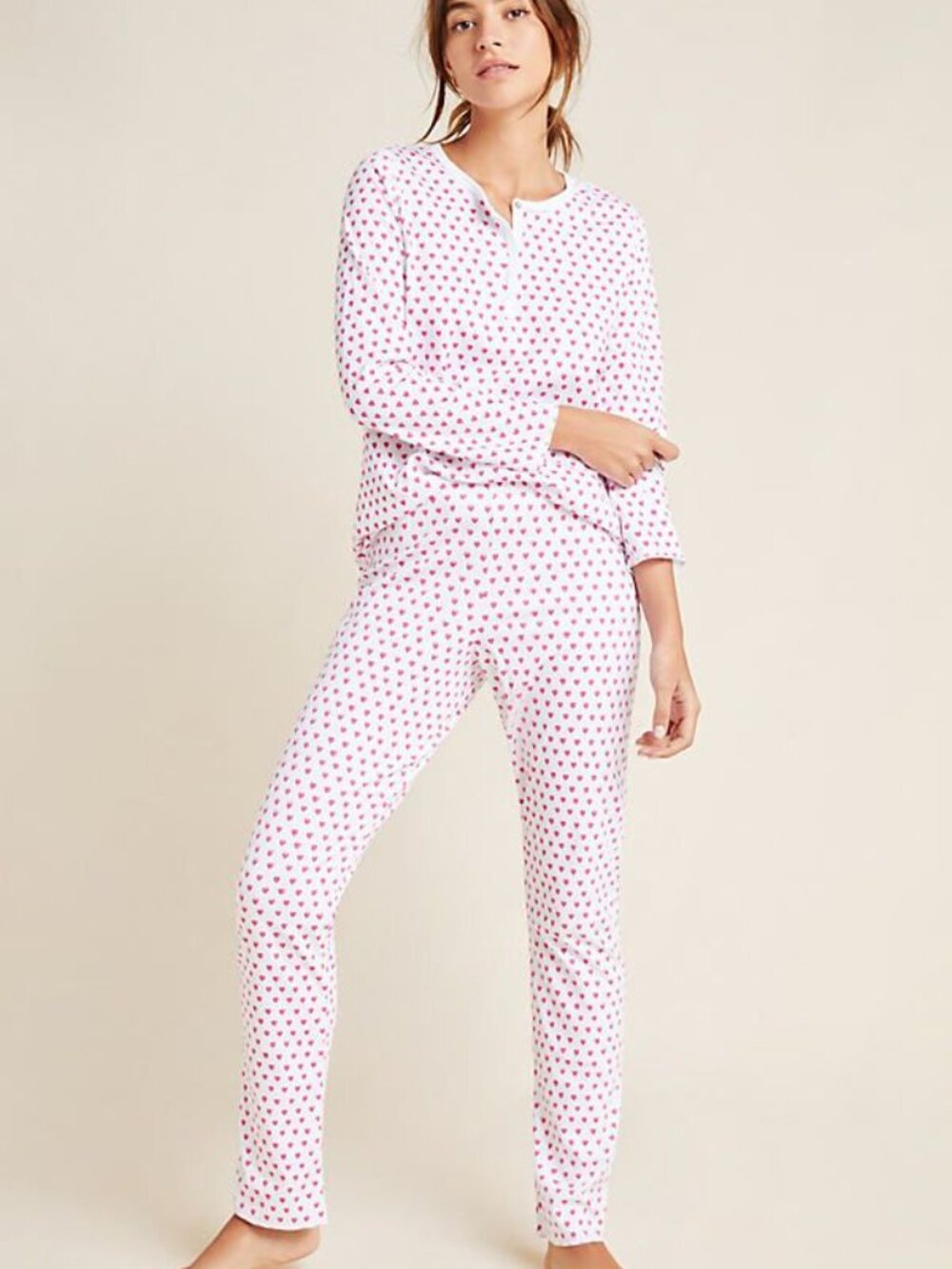 Roller Rabbits Hearts Pyjamas XL - Picture 4 of 4